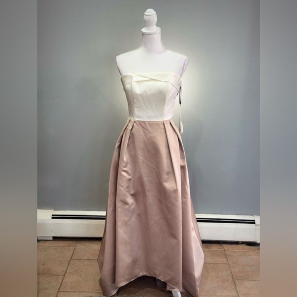 CLEAROUT! Ivory Gather & Gown Long Gown 2 NWT